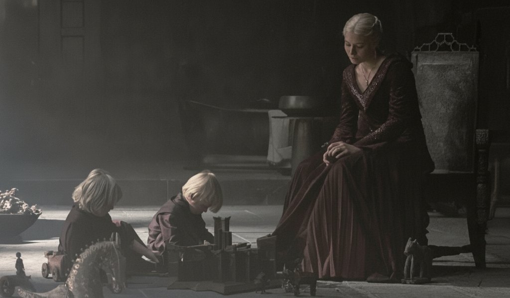 house of the dragon book changes removing young Aegon and Viserys from the battle of the gullet