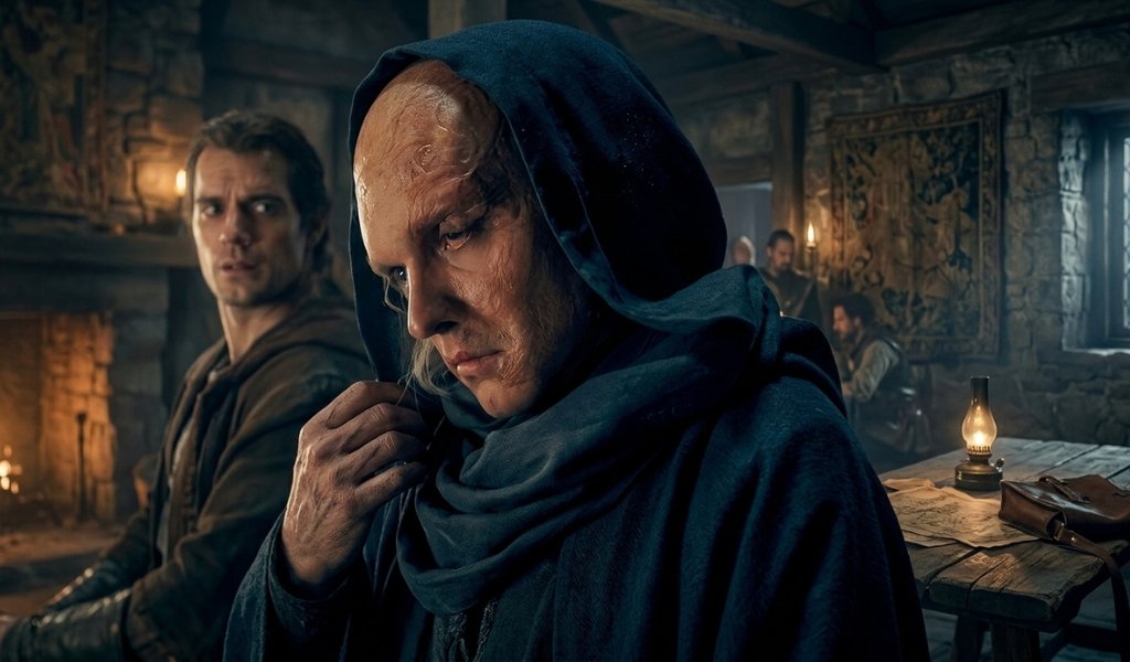 King Aegon II looking for answers to is sunfyre dead while traveling with Larys Strong.