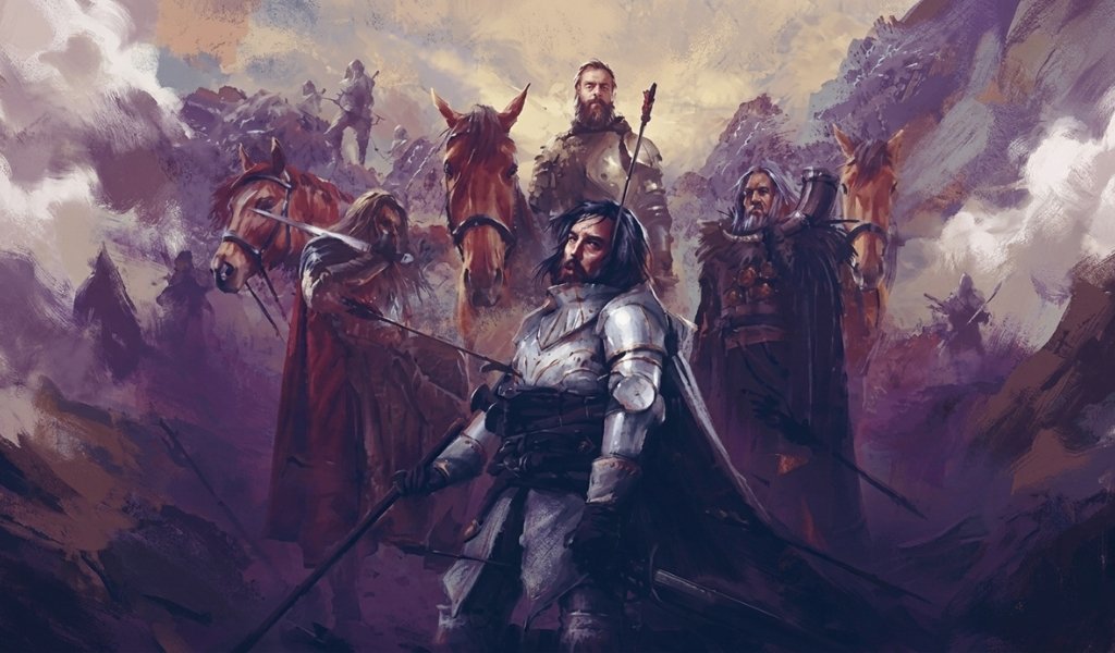 Artwork depicting the Butcher's Ball and the fate of Criston Cole in Fire and Blood.