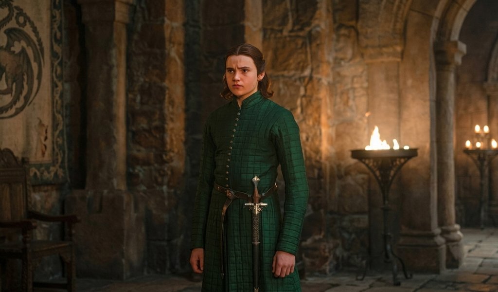 Prince Daeron Targaryen reluctantly executing Leo in House of the Dragon Season 3 Tumbleton