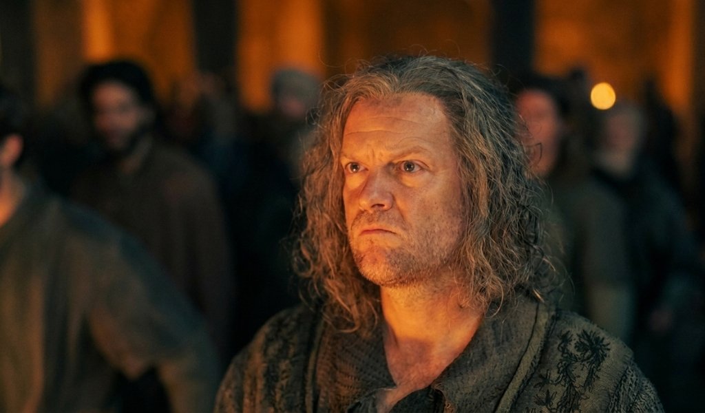 Tom Bennett as Ulf the White in House of the Dragon season 3.