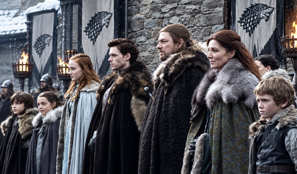 eddard ned stark family and children