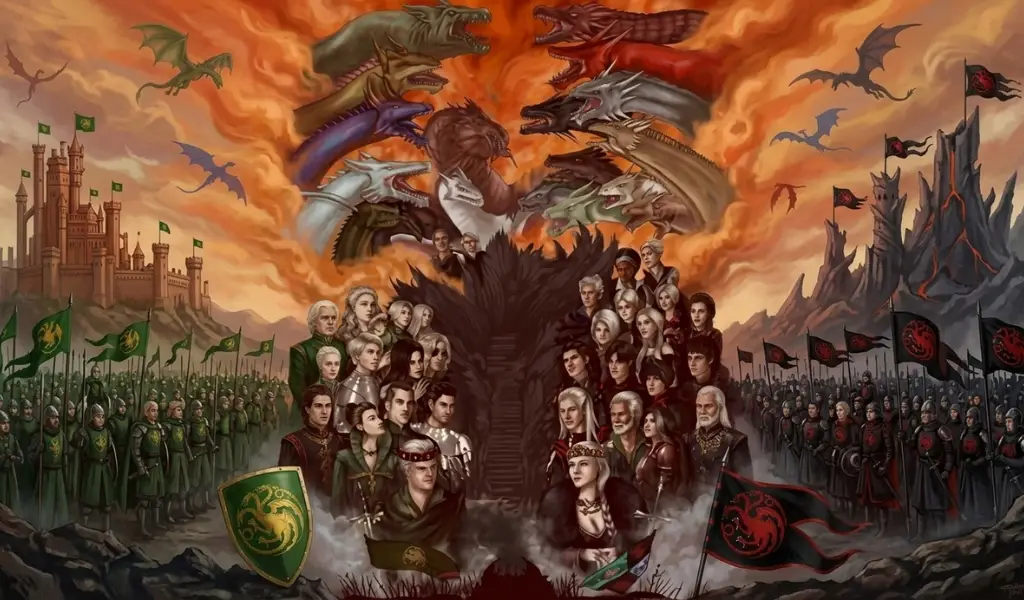 House Strong history Dance of the Dragons