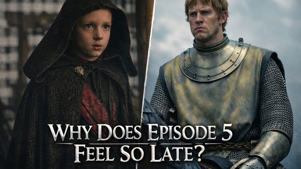 Why Episode 5 feels late in A Knight of the Seven Kingdoms, featuring Dunk and Egg ahead of the Trial of Seven
