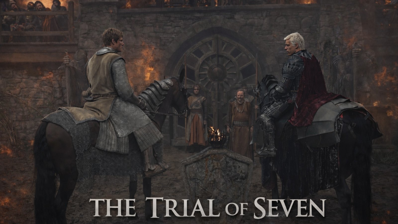 Dunk faces Aerion Targaryen before the Trial of Seven in A Knight of the Seven Kingdoms Episode 4