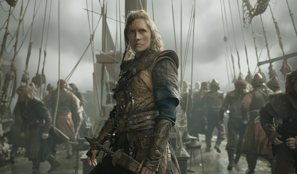 what is the triarchy in house of the dragon alliance leader Sharako Lohar on her warship