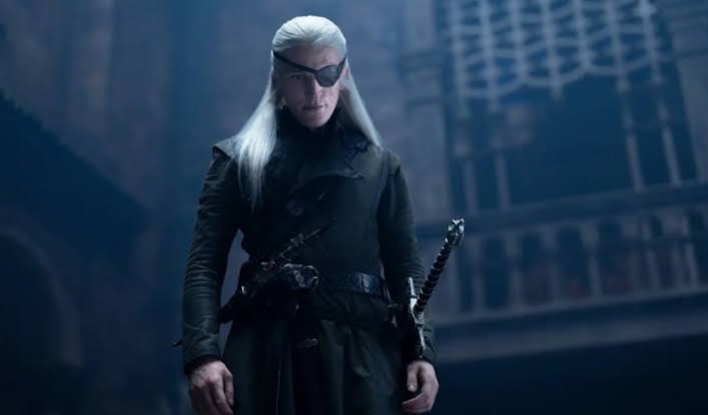 is aemond dead question answered in this official promotional image of Aemond Targaryen from House of the Dragon season 3.