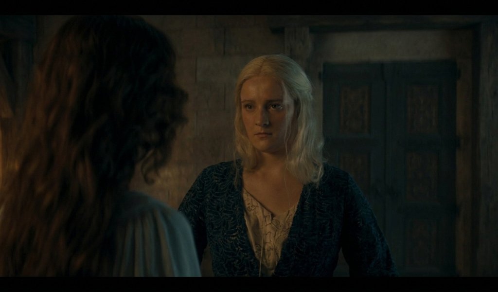 Analyzing the signs to answer is helena pregnant during house of the dragon season 3 episode 4 scene with alicent.