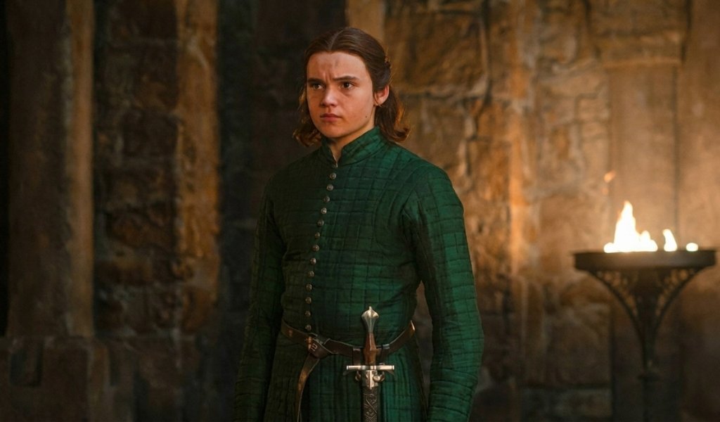 Benjamin Evan Ainsworth as Daeron Targaryen in House of the Dragon, setting up the second battle of tumbleton