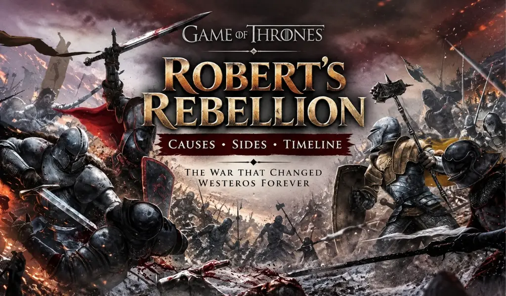 Robert's Rebellion Game of Thrones