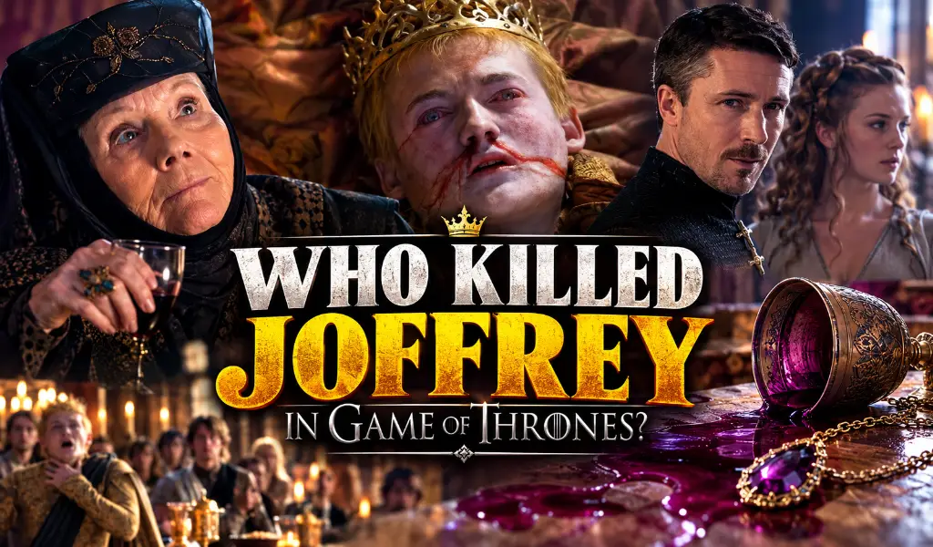 Who killed Joffrey in Game of Thrones revealed through Lady Olenna Tyrell and Littlefinger Purple Wedding plot