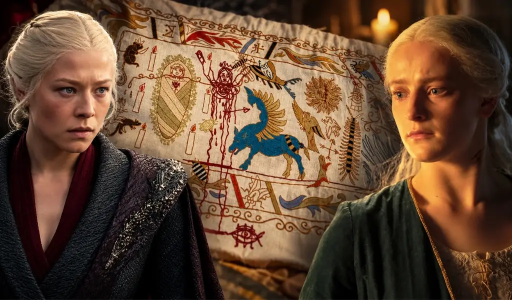 helaena's tapestry meaning house of the dragon